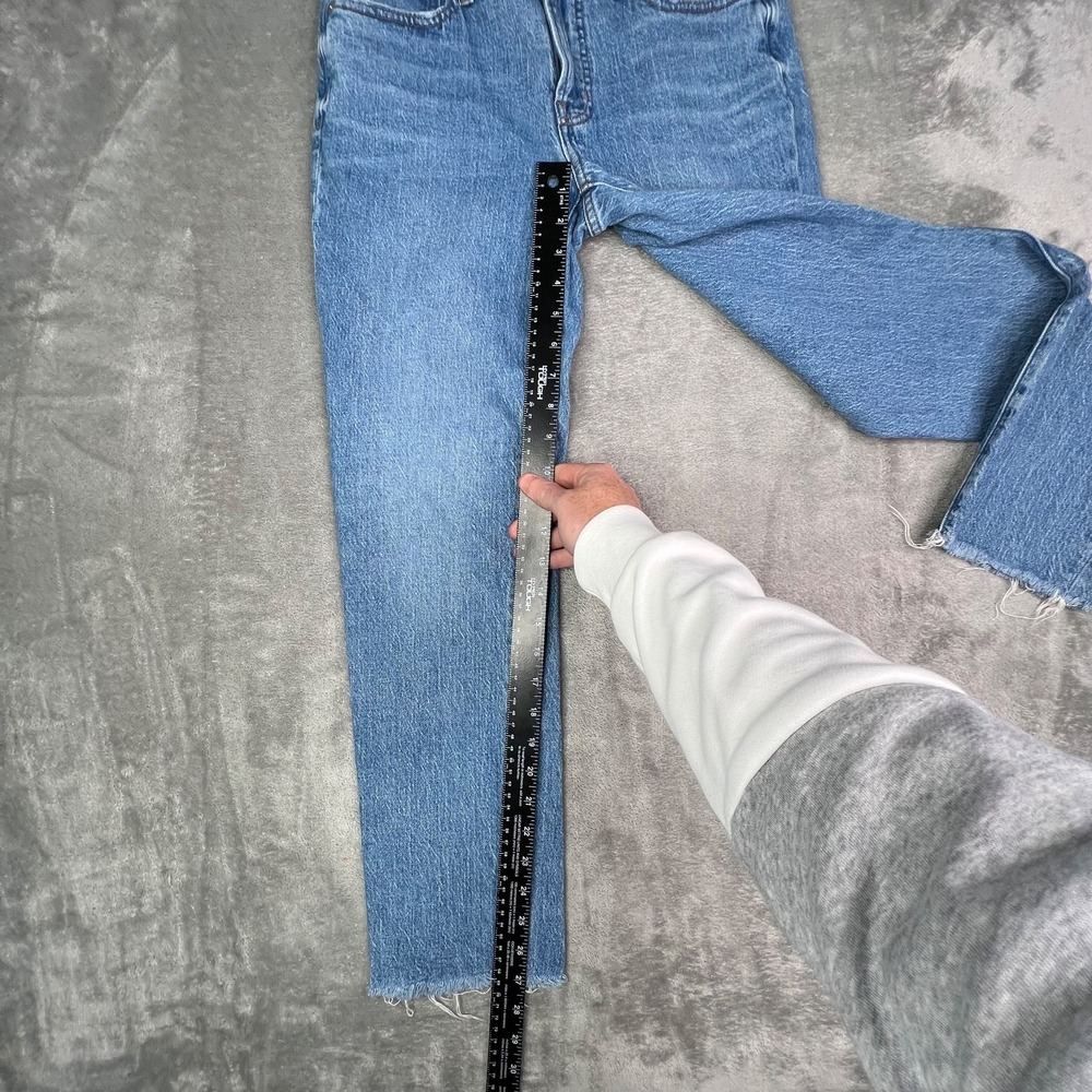 Madewell Jeans Womens 26 Blue Perfect Vintage Jean Straight‎ Leg Medium Wash - Picture 7 of 15